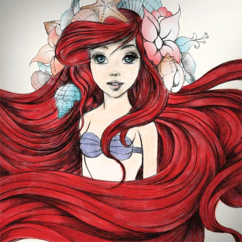 Disney The Little Mermaid Ariel Illustration Surface Book 2 13.5in Skin